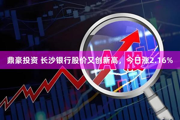 鼎豪投资 长沙银行股价又创新高，今日涨2.16%